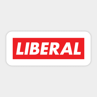 Liberal Logo Sticker